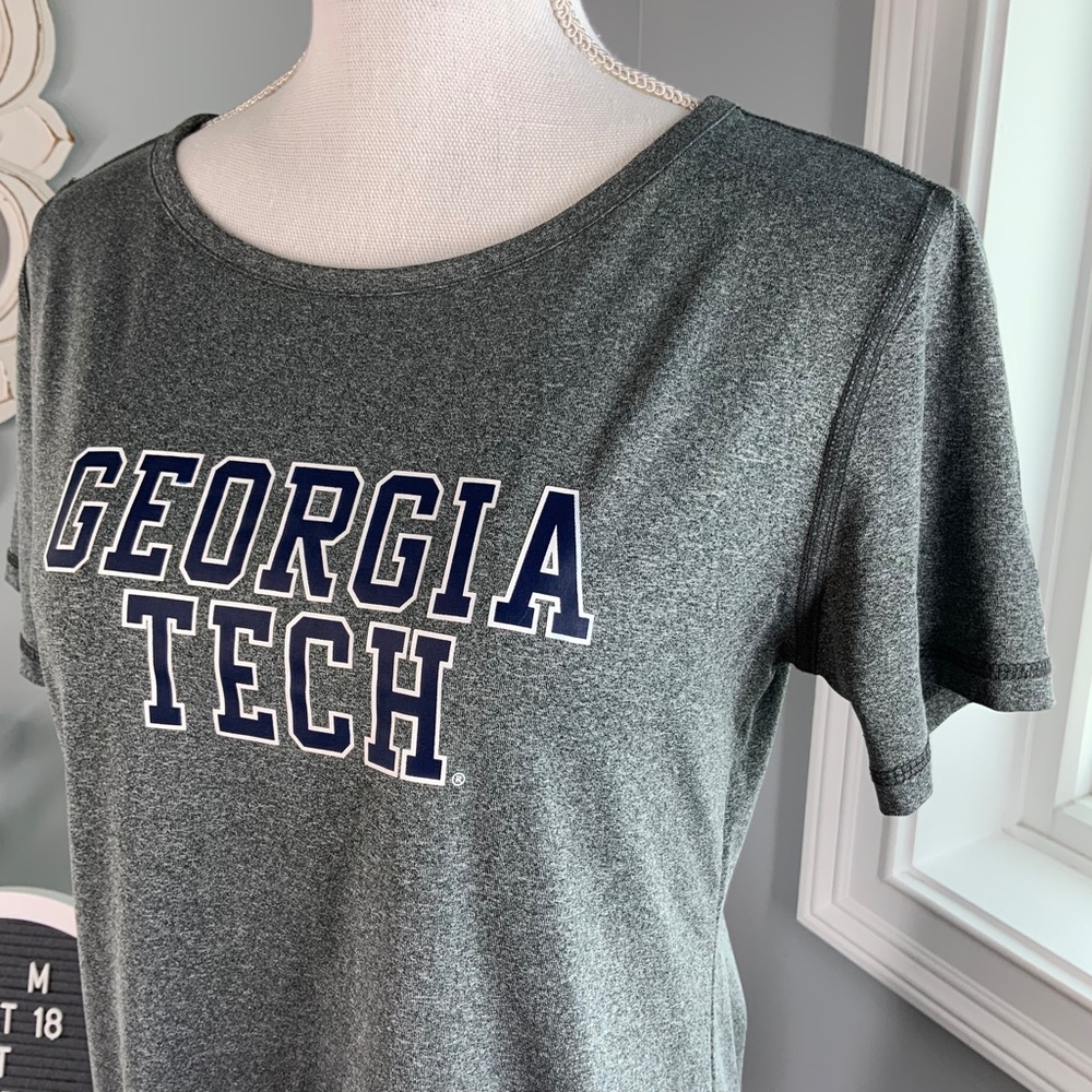 Collegiate Shirt Georgia Tech Open Back Size Med - Picture 3 of 8